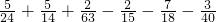 数学公式