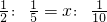 数学公式