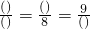 数学公式