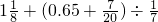 数学公式